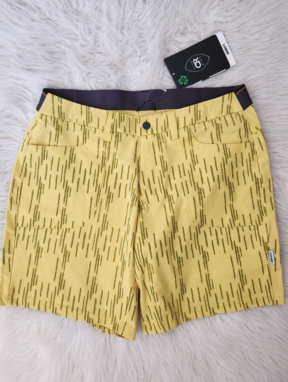 Club Ride Joyride Yellow Cycling Shorts M - Picture 1 of 8